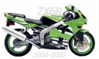 2000-2002 ZX6R Carénages