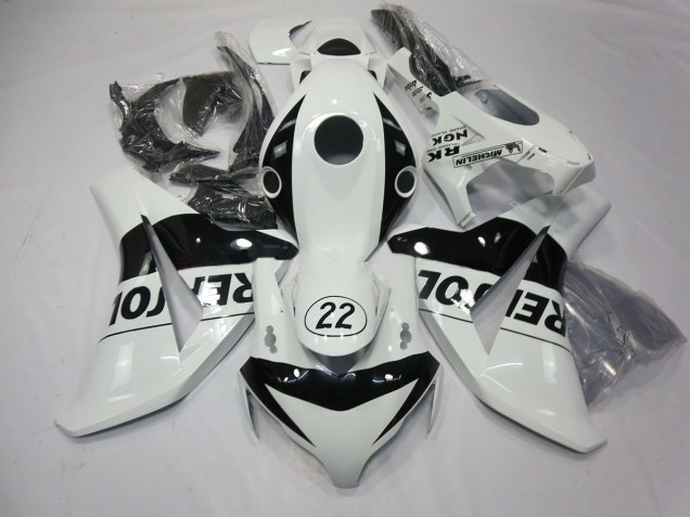 22 Repsol Blanc 08-11 Honda CBR1000RR Carénage