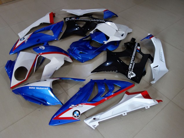 Alien Bleu & Blanc 09-14 BMW S1000RR Carénage