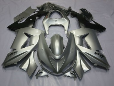 Argent 03-04 Kawasaki ZX6R Carénage