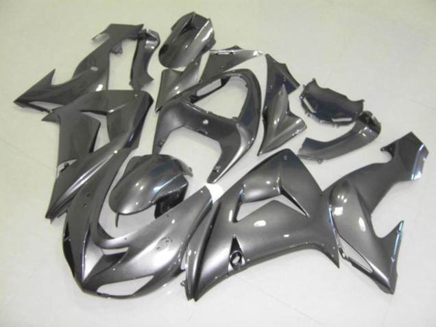 Argent Brillant 06-07 Kawasaki ZX10R Carénage Argent Brillant 06-07 Kawasaki ZX10R Carénage