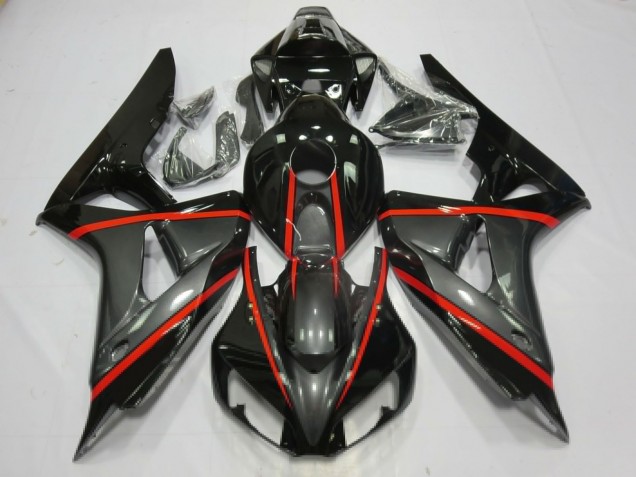 Argent & Noir 06-07 Honda CBR1000RR Carénage Argent & Noir 06-07 Honda CBR1000RR Carénage