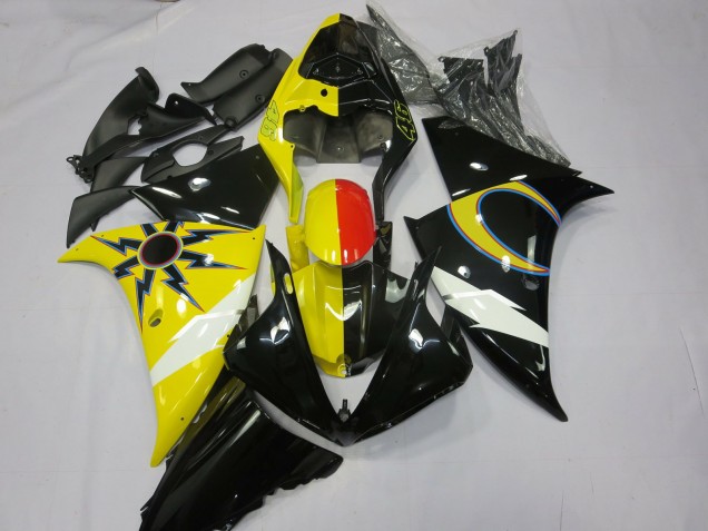 Blanc Brillant 12-14 Yamaha R1 Carénage