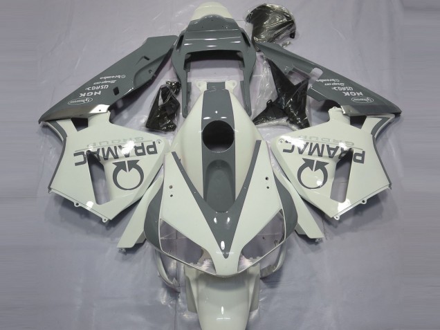 Blanc Brillant & Gris Pramac 03-04 Honda CBR600RR Carénage
