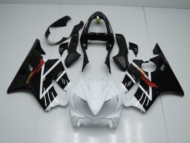 Blanc Brillant & Noir 01-03 Honda CBR600 F4i Carénage
