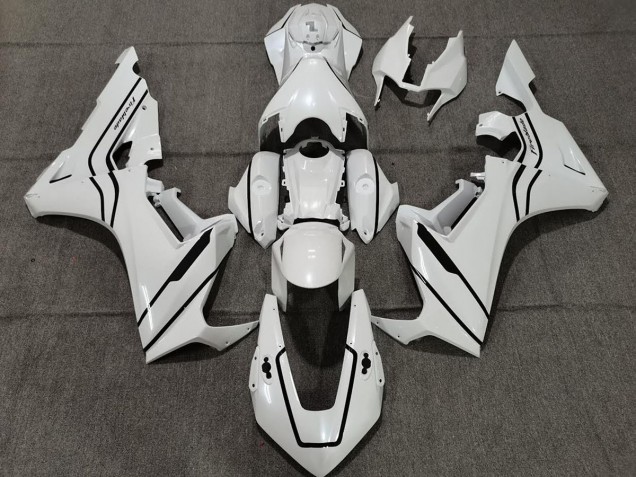 Blanc Nacré & Noir 17-23 Honda CBR1000RR Carénage Blanc Nacré & Noir 17-23 Honda CBR1000RR Carénage