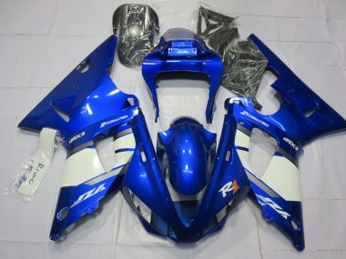 Bleu & Blanc 00-01 Yamaha R1 Carénage
