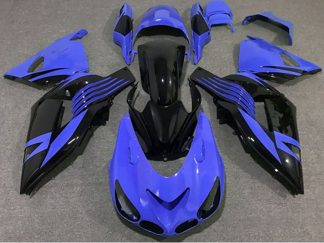 Bleu Brillant 06-11 Kawasaki ZX14R Carénage Bleu Brillant 06-11 Kawasaki ZX14R Carénage