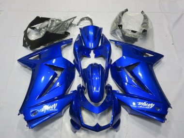 Bleu Brillant 08-12 Kawasaki Ninja 250 Carénage