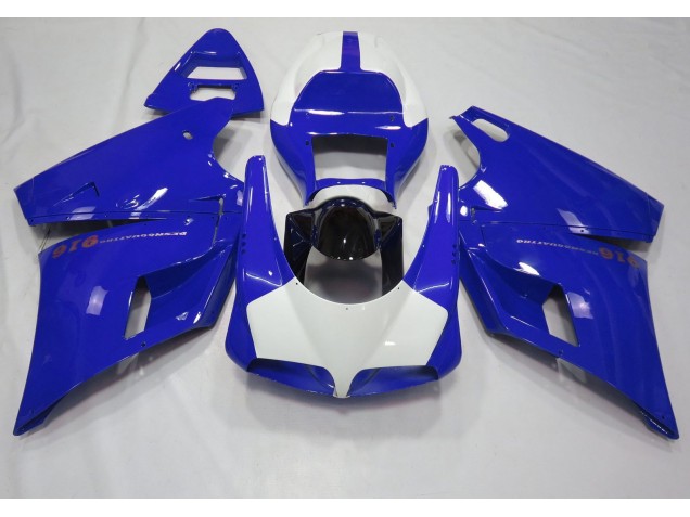 Bleu Brillant & Blanc 93-05 Ducati 996 748 916 998 Carénage