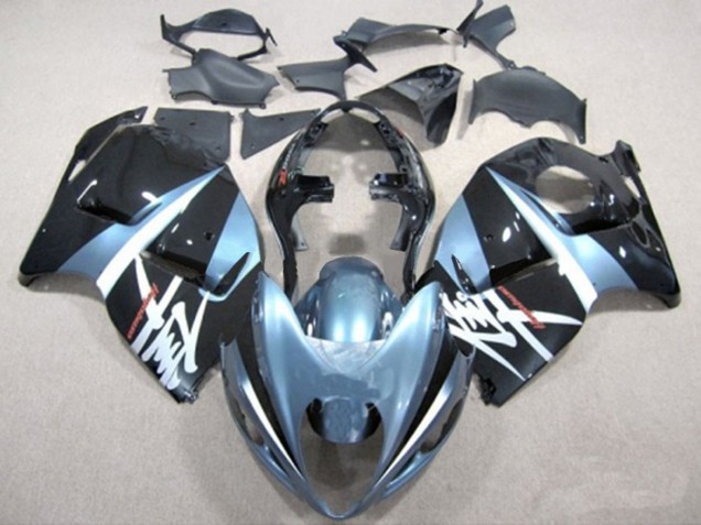 Bleu Clair & Noir 97-07 Suzuki GSXR 1300 Carénage Bleu Clair & Noir 97-07 Suzuki GSXR 1300 Carénage