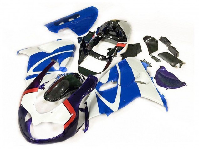 Bleu & Noir 98-03 Suzuki TL1000R Carénage Bleu & Noir 98-03 Suzuki TL1000R Carénage