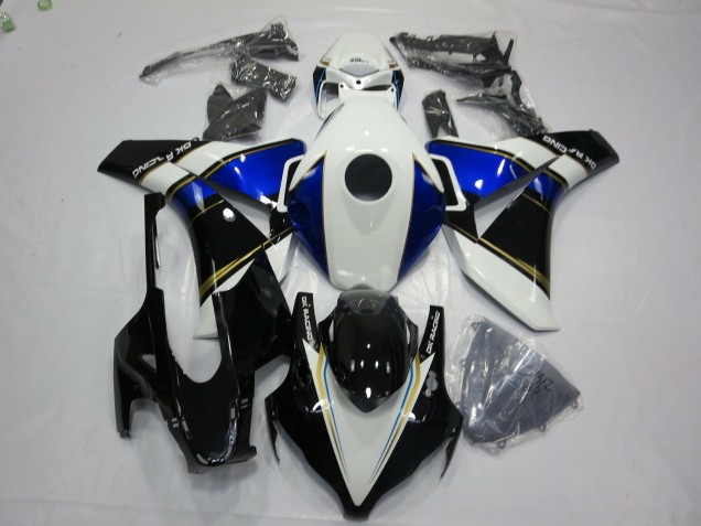Bleu & Or Sans Marque 08-11 Honda CBR1000RR Carénage