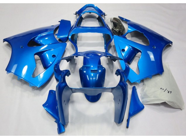 Bleu Vif 00-02 Kawasaki ZX6R Carénage Bleu Vif 00-02 Kawasaki ZX6R Carénage