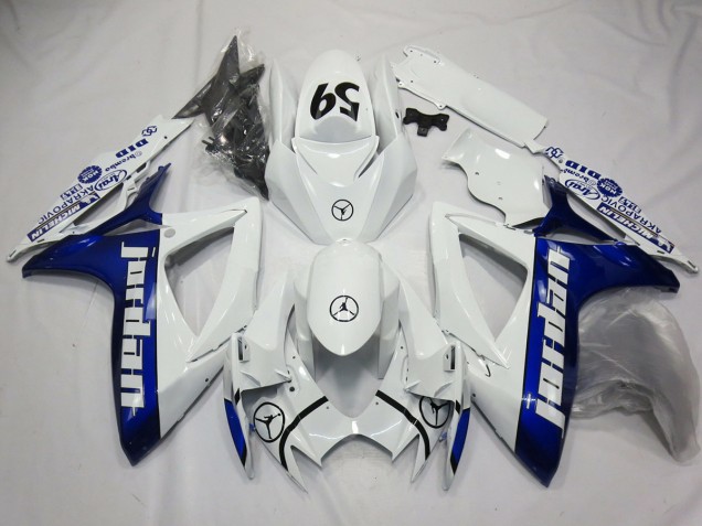 Blu Jordan 06-07 Suzuki GSXR 600-750 Carénage