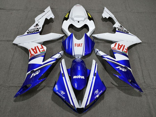 Brillant Fiat Éclatant 04-06 Yamaha R1 Carénage Brillant Fiat Éclatant 04-06 Yamaha R1 Carénage
