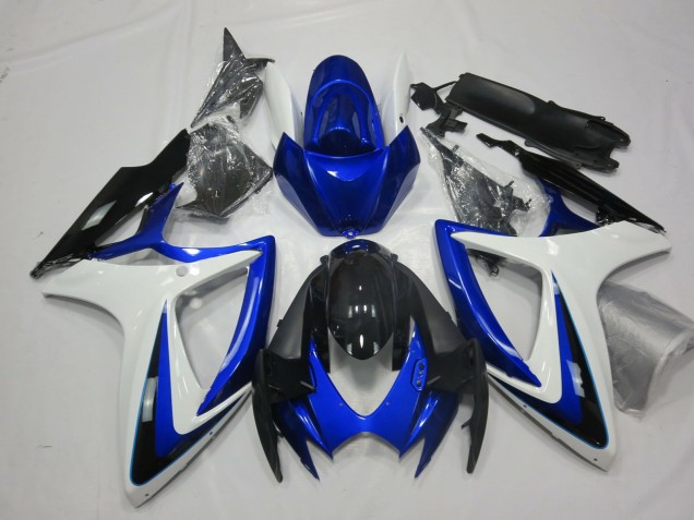 Brillant Sans Décalcomanie 06-07 Suzuki GSXR 600-750 Carénage Brillant Sans Décalcomanie 06-07 Suzuki GSXR 600-750 Carénage