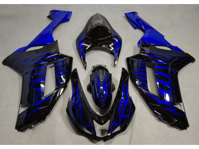 Flamme Bleue 07-08 Kawasaki ZX6R Carénage