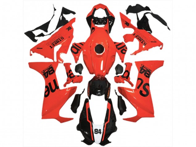 Flava De La Rue Rouge 17-23 Honda CBR1000RR Carénage Flava De La Rue Rouge 17-23 Honda CBR1000RR Carénage