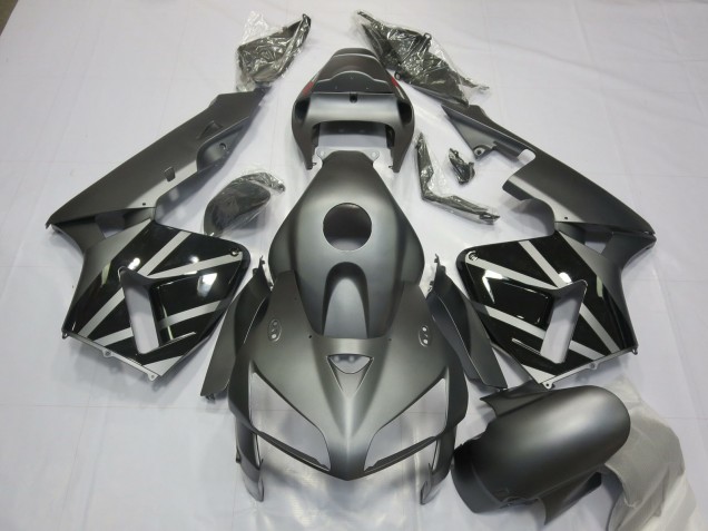 Gris Mat & Noir 05-06 Honda CBR600RR Carénage