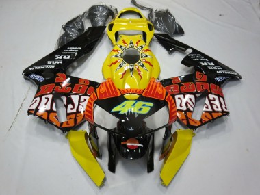 Jaune Rossi 05-06 Honda CBR600RR Carénage