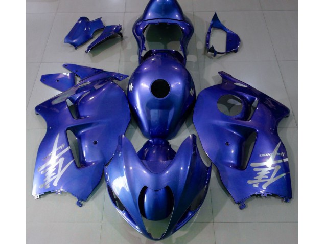 Logo Bleu Brillant & Argent 97-07 Suzuki GSXR 1300 Carénage Logo Bleu Brillant & Argent 97-07 Suzuki GSXR 1300 Carénage