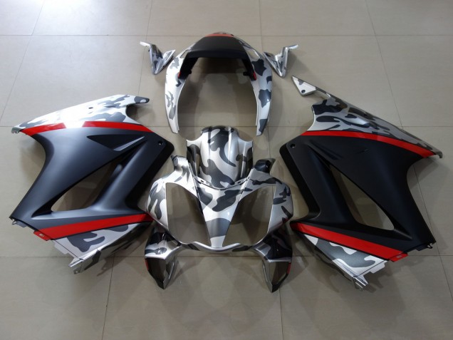 Mat & Camo 02-12 Honda VFR800 Carénage