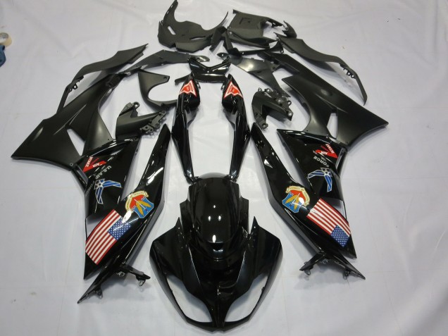 Merica 09-12 Kawasaki ZX6R Carénage