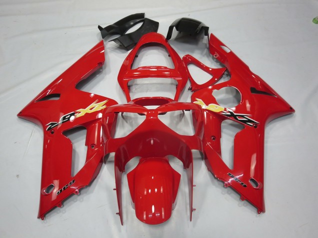 Ninja Rouge 03-04 Kawasaki ZX6R Carénage Ninja Rouge 03-04 Kawasaki ZX6R Carénage