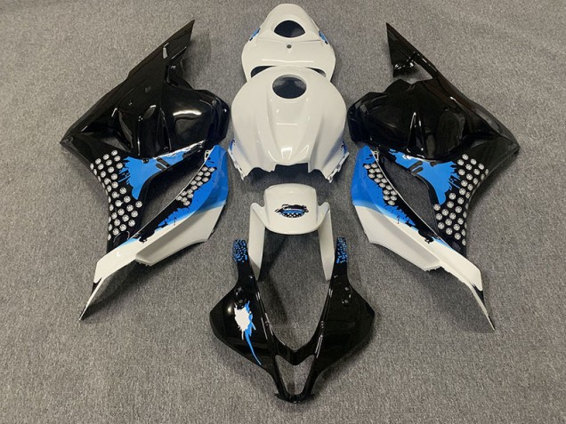 Noir Bleu & Blanc 09-12 Honda CBR600RR Carénage