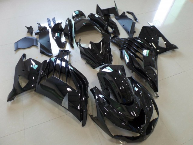 Noir Brillant 12-21 Kawasaki ZX14R Carénage