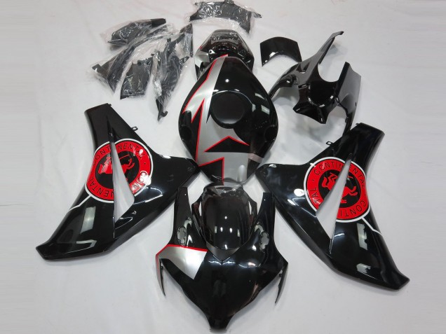 Noir Brillant & Rouge 08-11 Honda CBR1000RR Carénage Noir Brillant & Rouge 08-11 Honda CBR1000RR Carénage