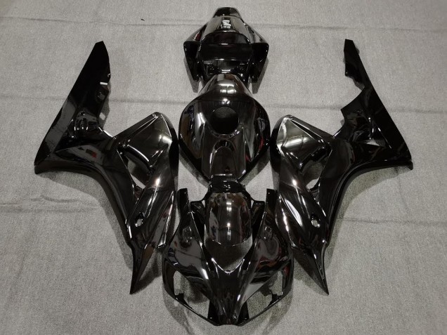 Noir Brillant Uni 06-07 Honda CBR1000RR Carénage