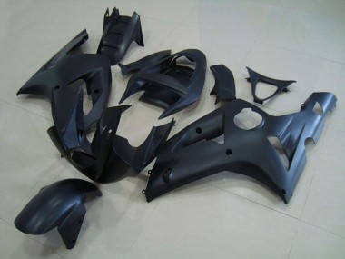 Noir Mat 03-04 Kawasaki ZX6R Carénage