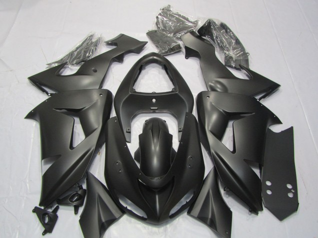Noir Mat 06-07 Kawasaki ZX10R Carénage