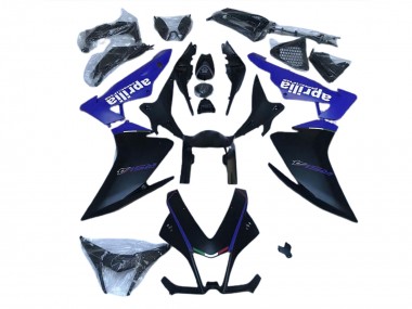 Noir Mat & Bleu 10-15 Aprilia RSV4 1000 Carénage