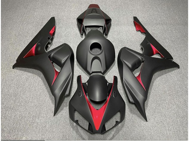 Noir Mat & Bleu Clair 06-07 Honda CBR1000RR Carénage