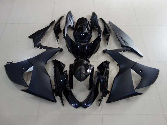 Noir Mat & Noir Brillant 09-16 Suzuki GSXR 1000 Carénage