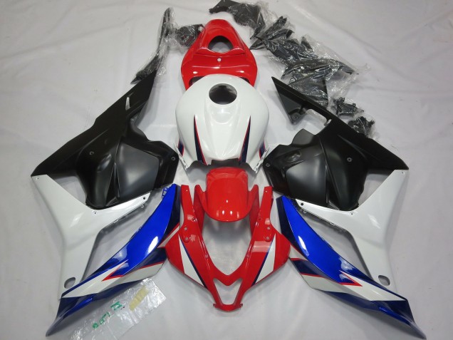 OEM Style Noir Blanc Rouge & Bleu 09-12 Honda CBR600RR Carénage