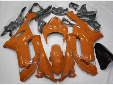 Orange Brillant 07-08 Kawasaki ZX6R Carénage