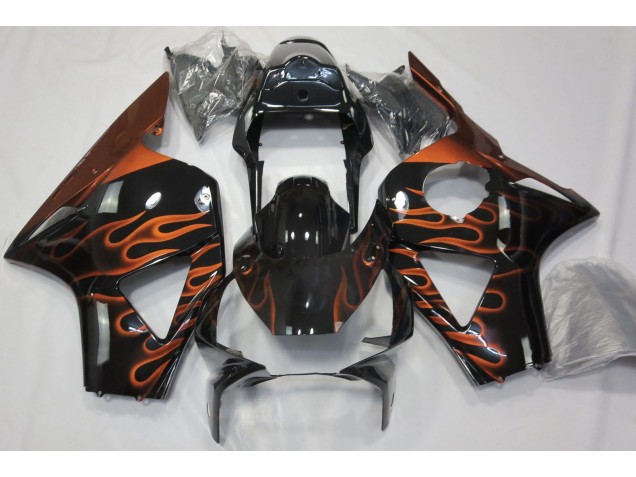 Orange Flamme 02-03 Honda CBR954RR Carénage Orange Flamme 02-03 Honda CBR954RR Carénage
