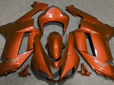 Orange Tigre 07-08 Kawasaki ZX6R Carénage