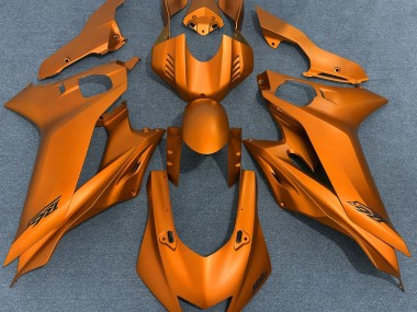 Orange Vif Mat 17-21 Yamaha R6 Carénage