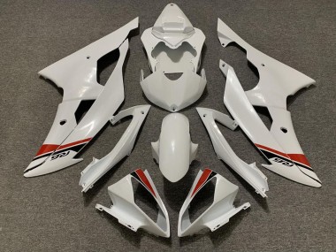 Perle Blanche 08-16 Yamaha R6 Carénage