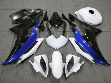 Personnalisé Bleu Noir & Blanc 08-16 Yamaha R6 Carénage
