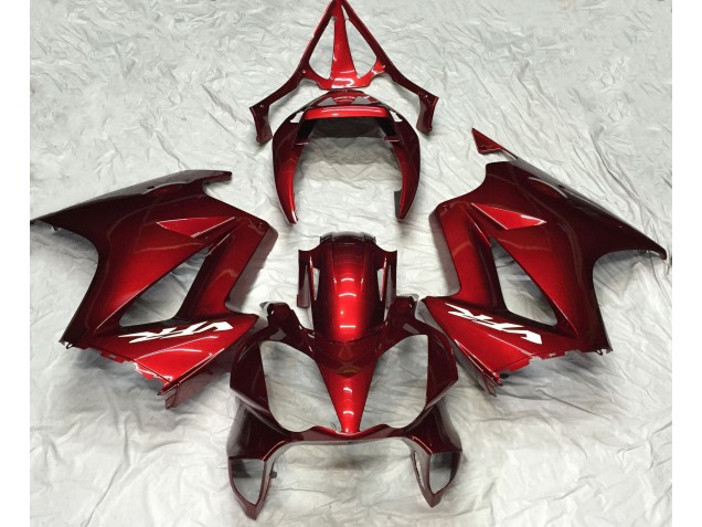 Plaine Rouge Foncé 02-12 Honda VFR800 Carénage
