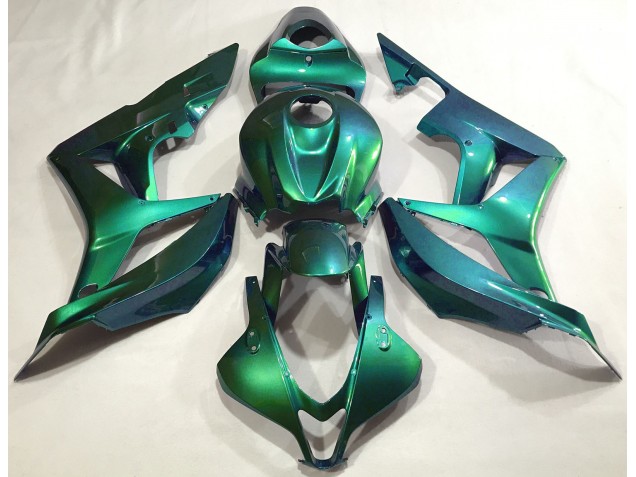 Plaine Vert Émeraude 07-08 Honda CBR600RR Carénage Plaine Vert Émeraude 07-08 Honda CBR600RR Carénage