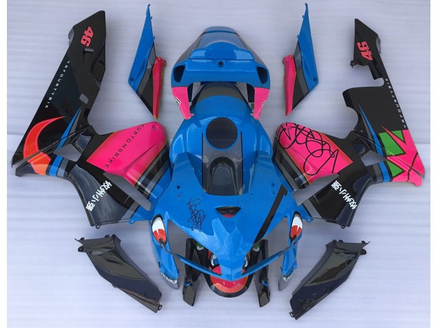 Requin Bleu & Rose 05-06 Honda CBR600RR Carénage