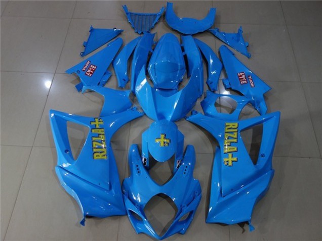 Rizla Bleue 07-08 Suzuki GSXR 1000 Carénage Rizla Bleue 07-08 Suzuki GSXR 1000 Carénage