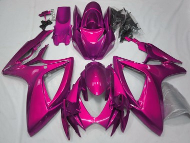 Rose Brillant Uni 06-07 Suzuki GSXR 600-750 Carénage